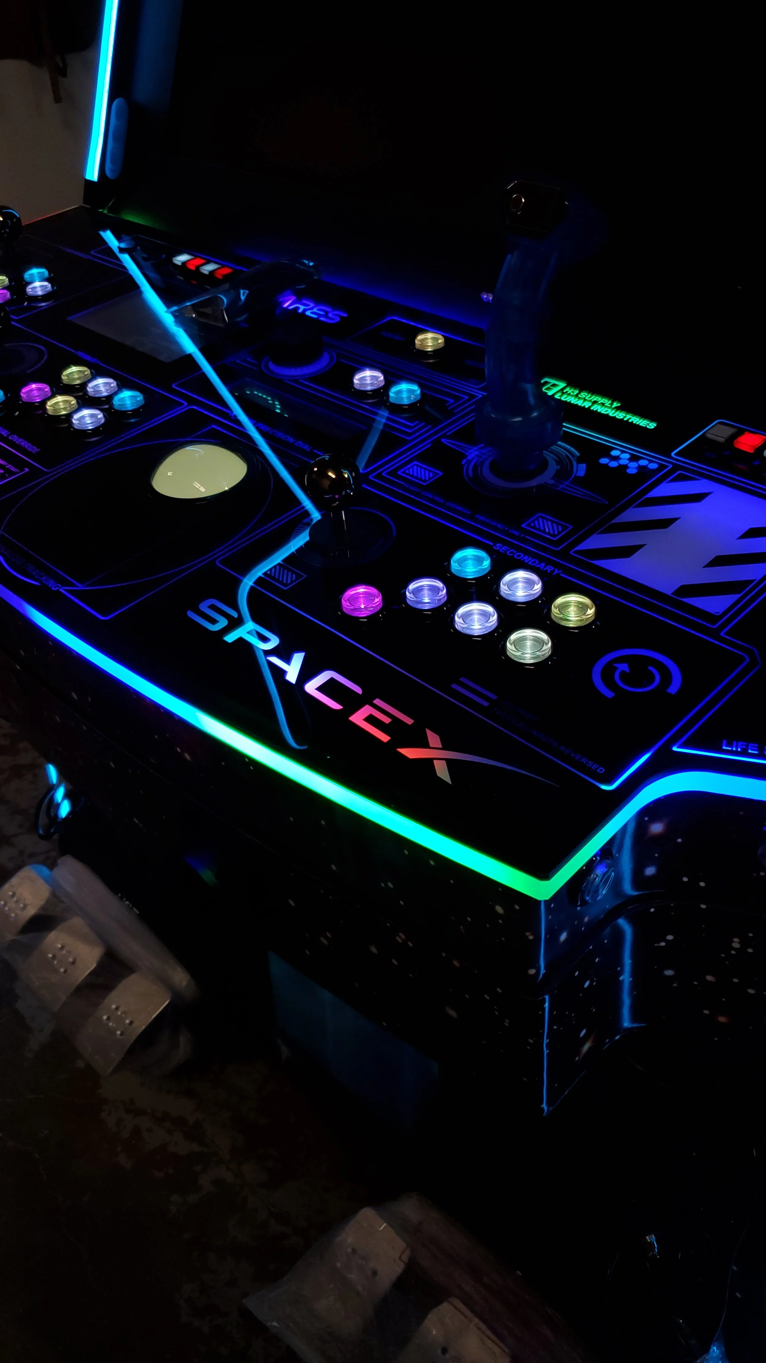 Backlit Control Panels — Paradox Arcade Systems